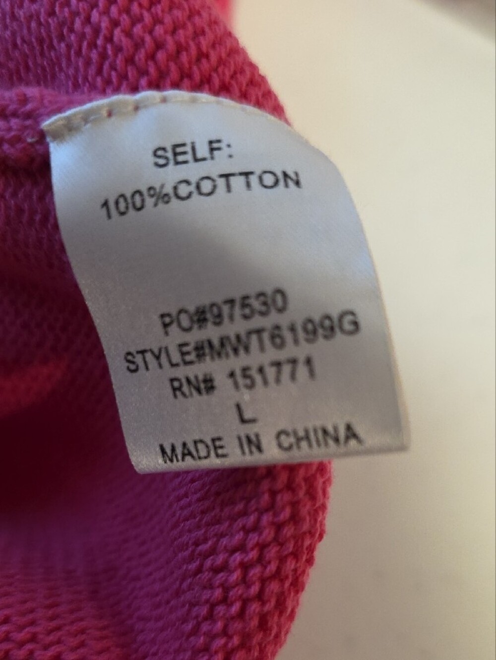 Gilli Hot Pink 'Hello Beautiful' Short-Sleeve Knit Sweater - Picture 5 of 8